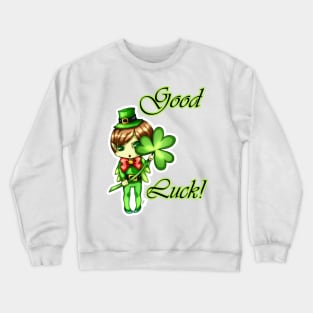 Leppy Good Luck! Crewneck Sweatshirt